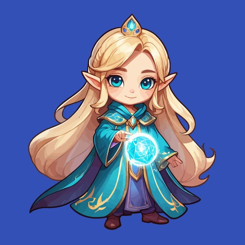 Zauberin Fanatsy Illustration