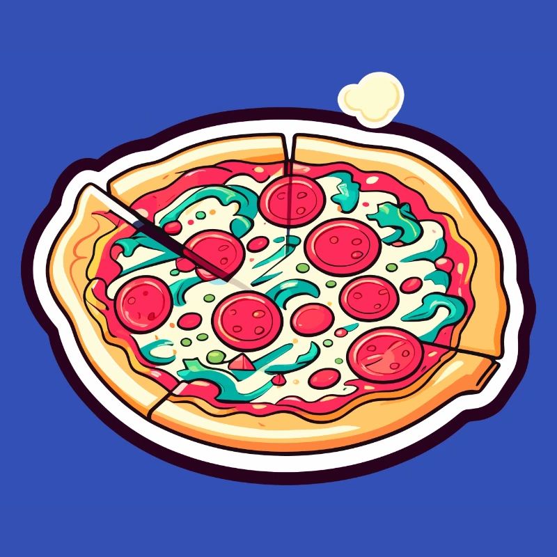 Pizza Slice Drawing