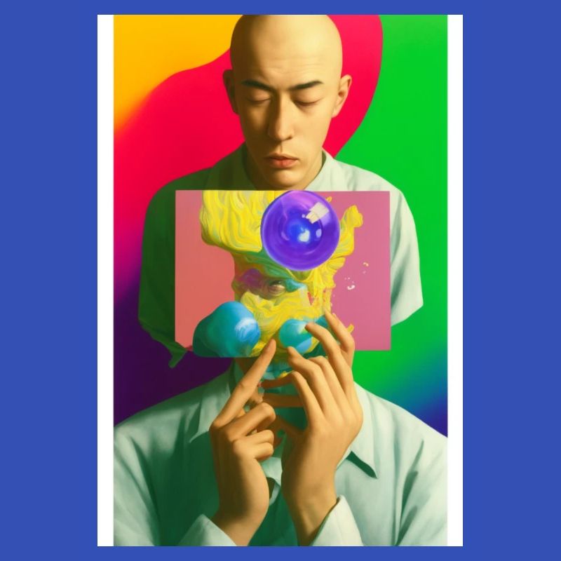 LSD TRIPPING PICTURE - TRIPPING ART WORK