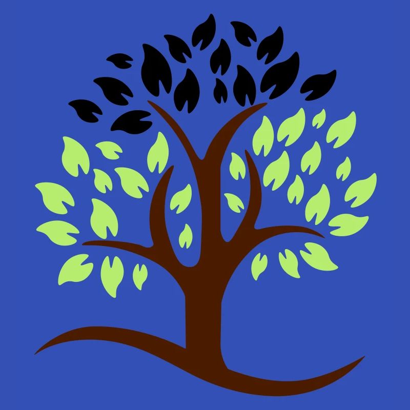 arbre 3 couleurs logo
