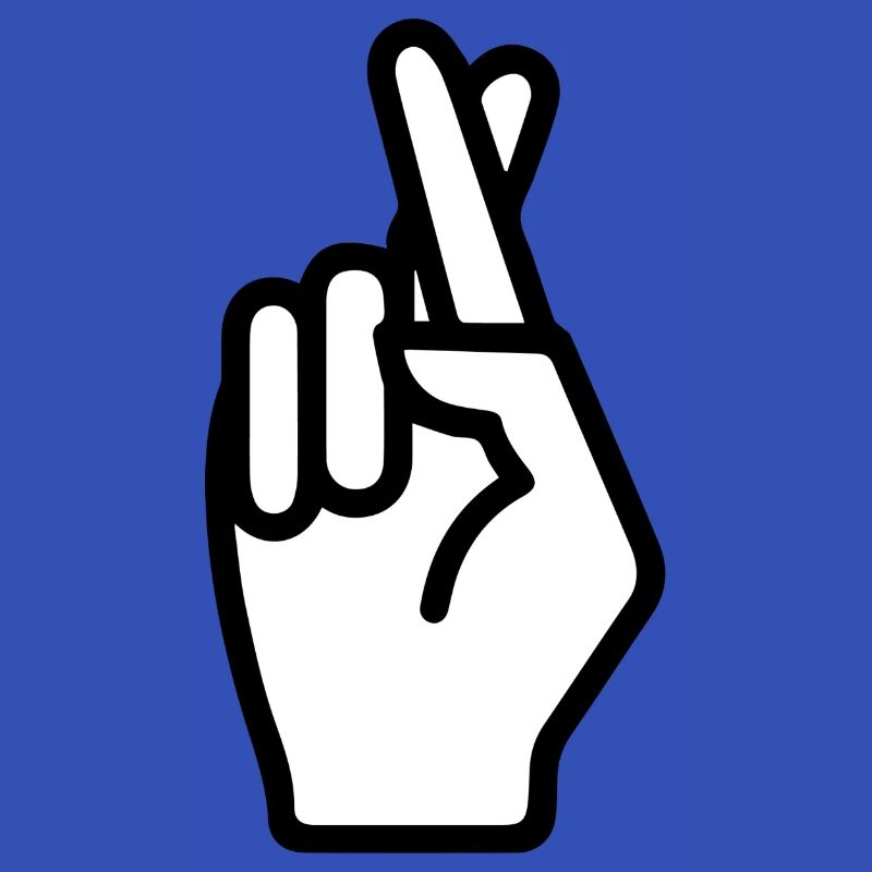 Handzeichen Gekreuzte Finger Geste