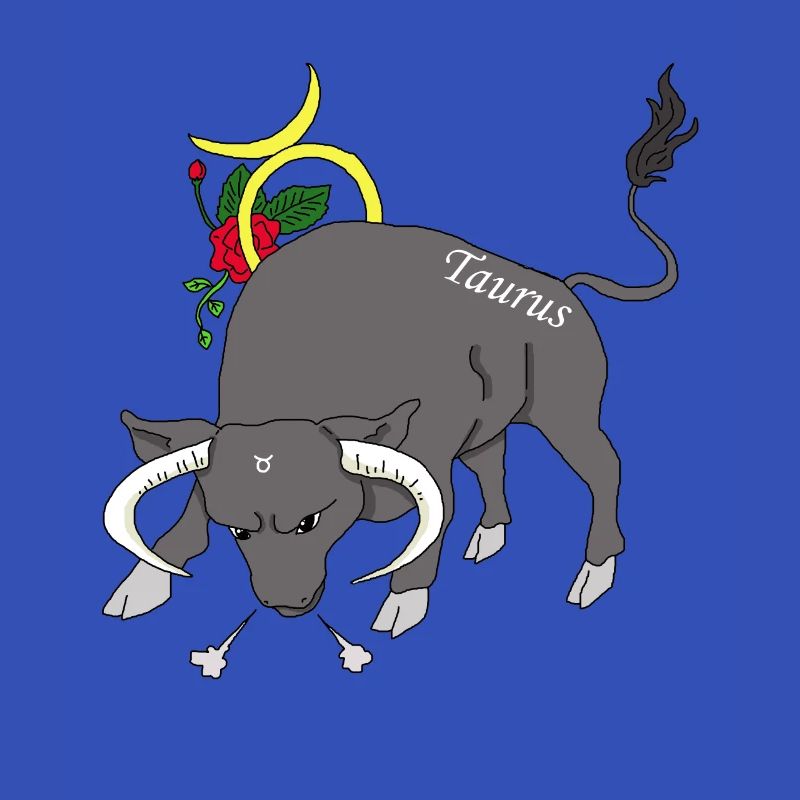 Sternzeichen Stier Geschenk Shirt