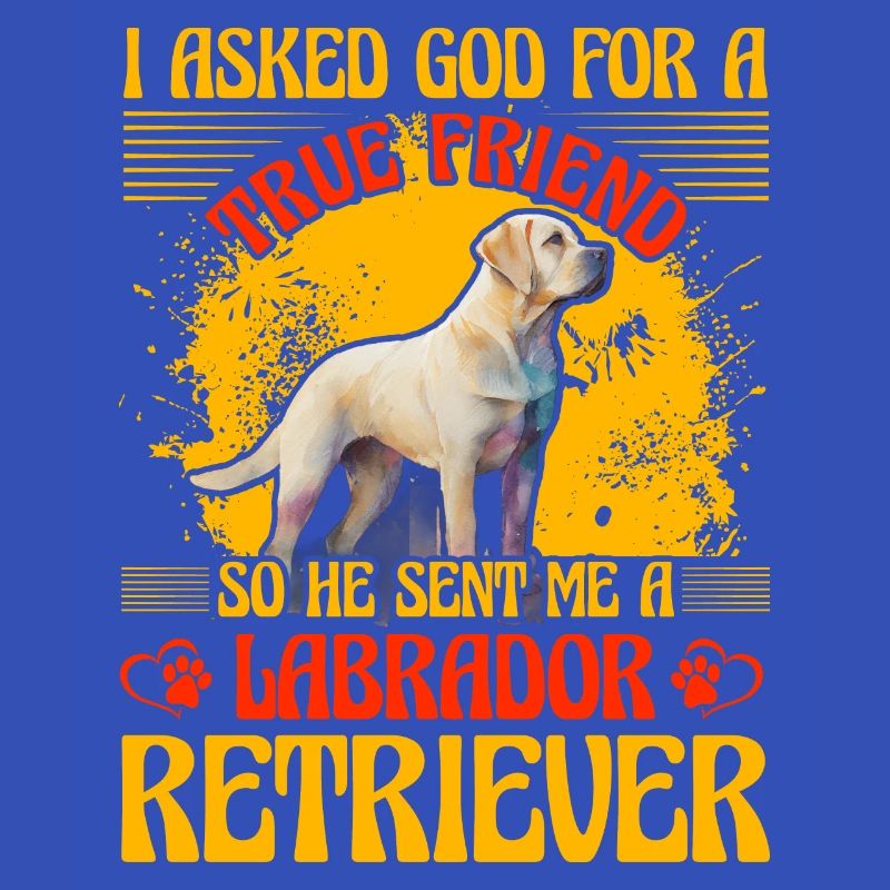 Labrador Lustiger Spruch