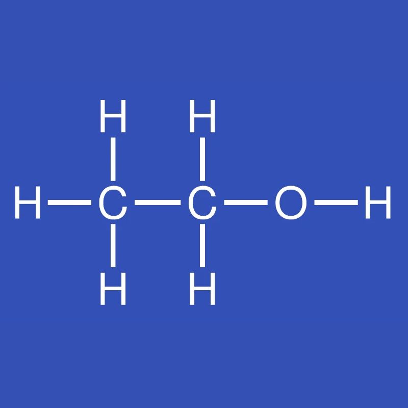 Éthanol structure alcool chimie