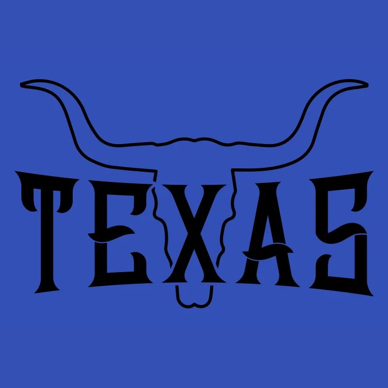 texas bulle symbole squelette