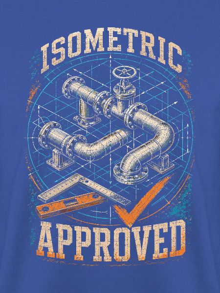 Rohrleger Rohrleitungsbauer Isometric Approved