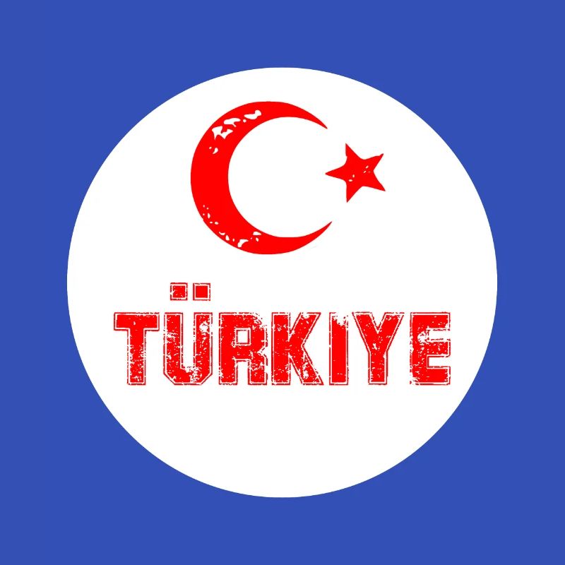 Türkiye symbole drapeau drapeau de dinde