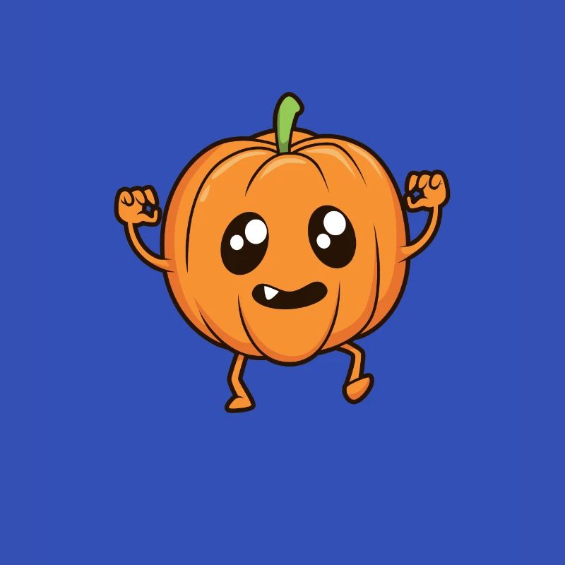 Kawaii Comic Kürbis