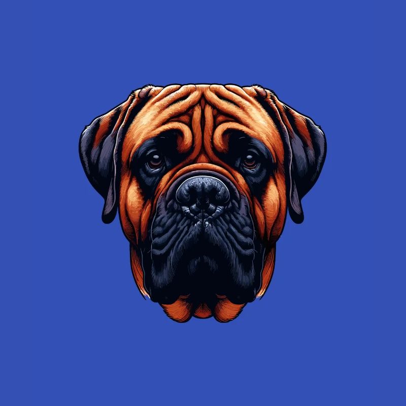 Hundegesicht - Bullmastiff