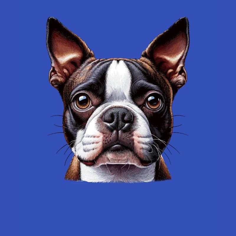 Hundegesicht - Boston Terrier