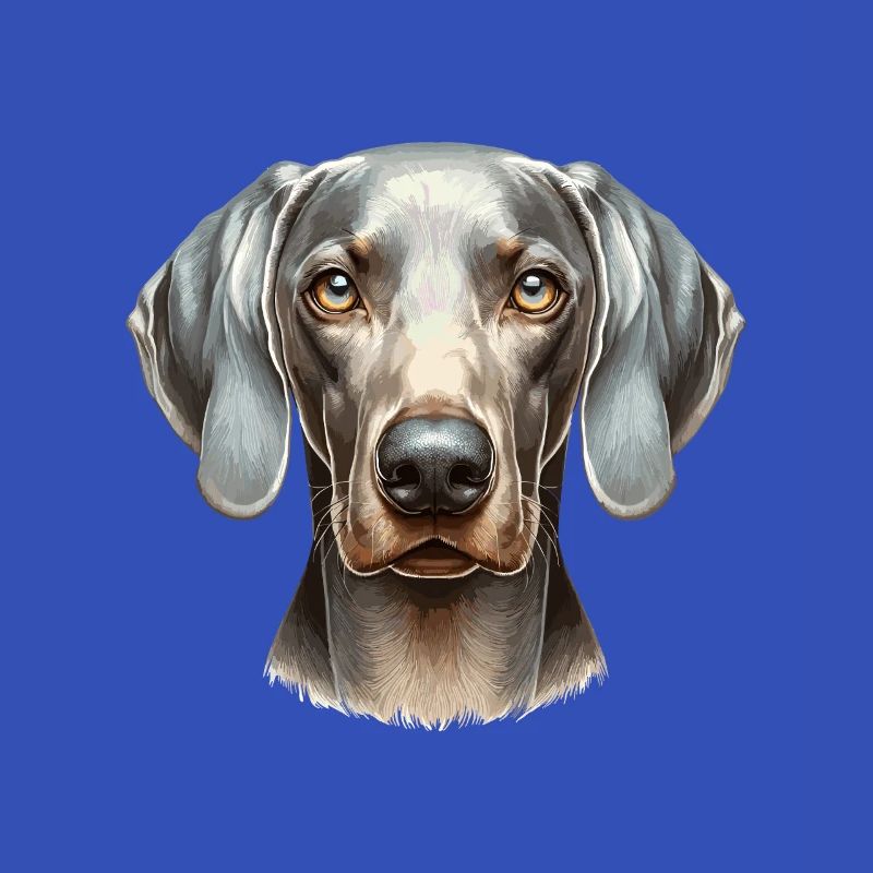 Hundegesicht - Weimaraner