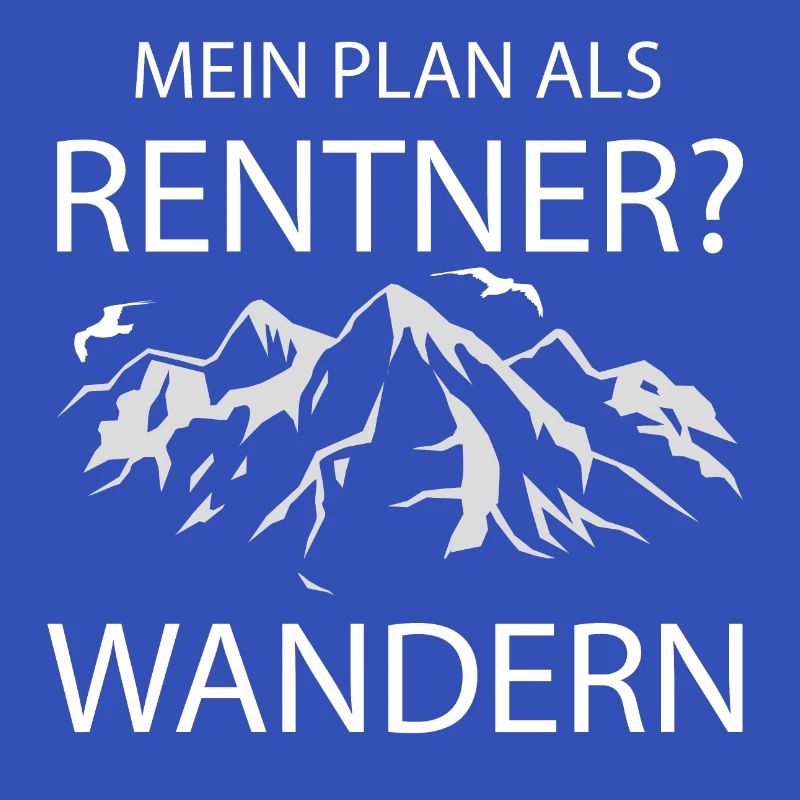 Ruhestand Rentner - Wandern