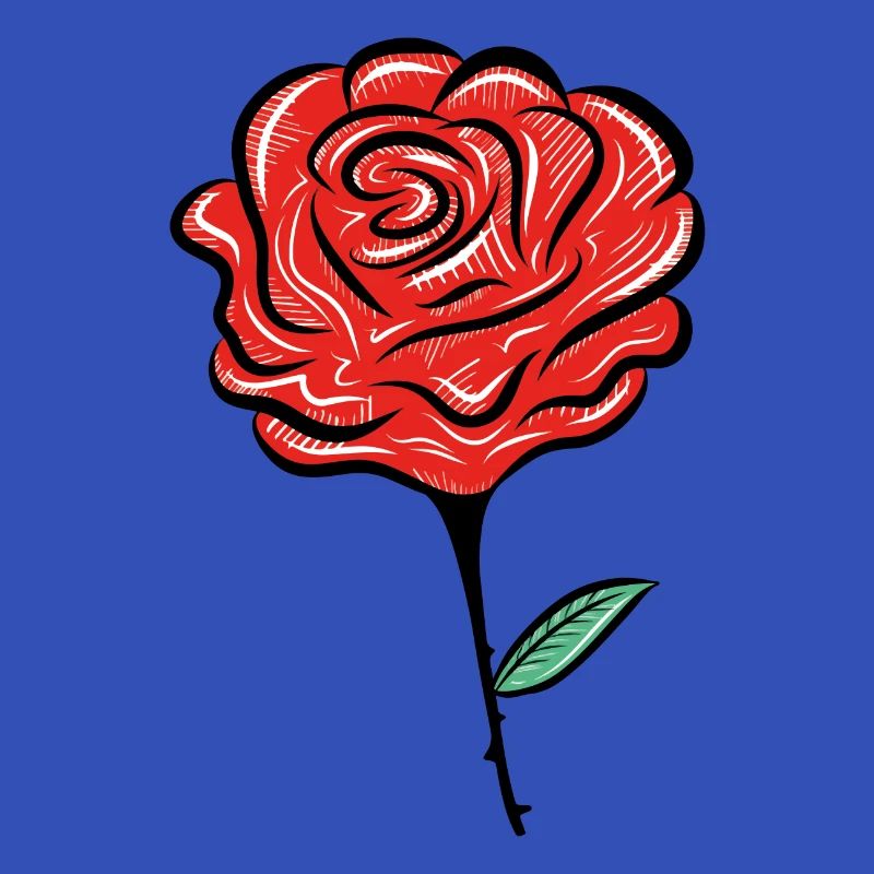 rose blume