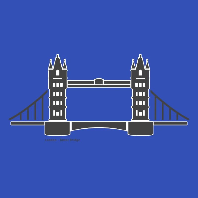 London Tower Bridge Icon