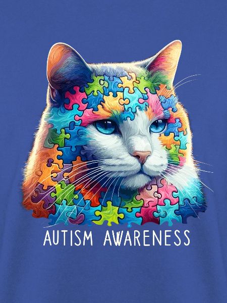 Autism Awareness puzzles piece