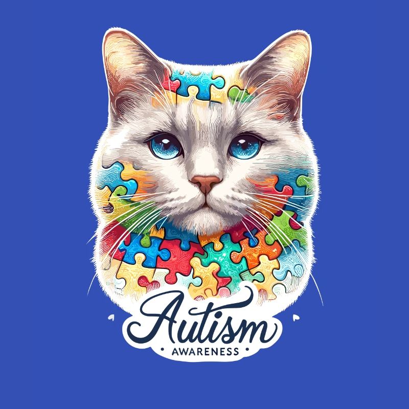 Autism Awareness puzzles piece