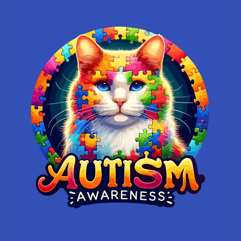 Autism Awareness puzzles piece