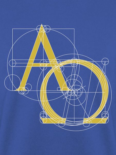 Alpha & Omega christliches Symbol