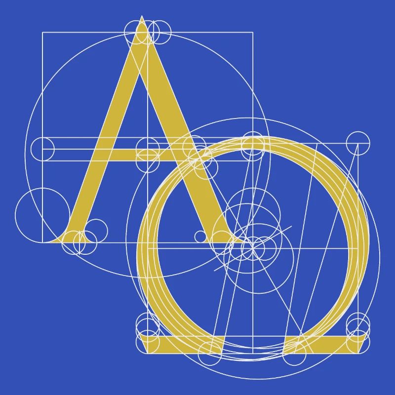 Symbole chrétien alpha et oméga