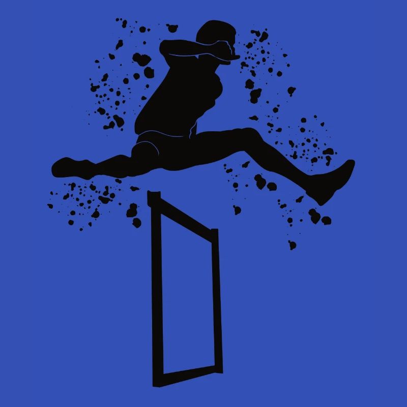 Course de haies Course d’obstacles Courses de haies pour enfants