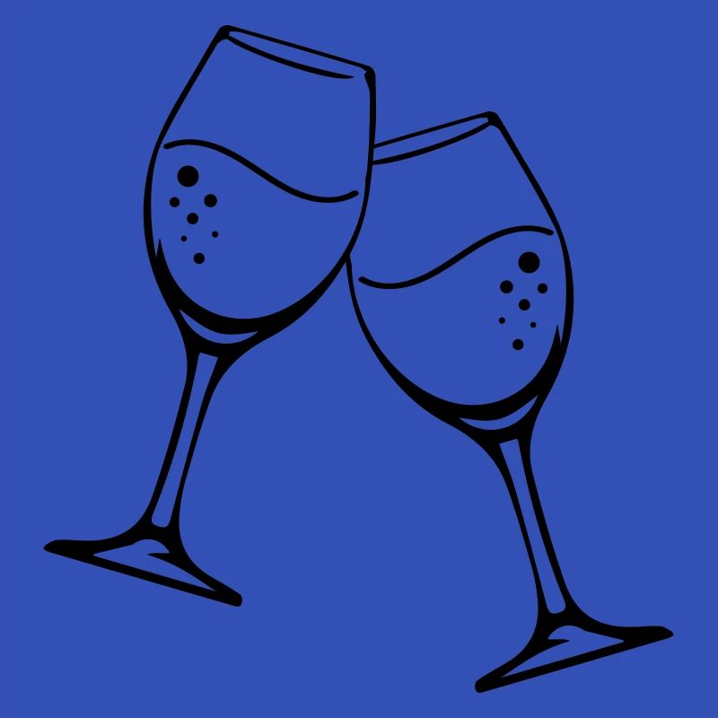 sekt glas icon