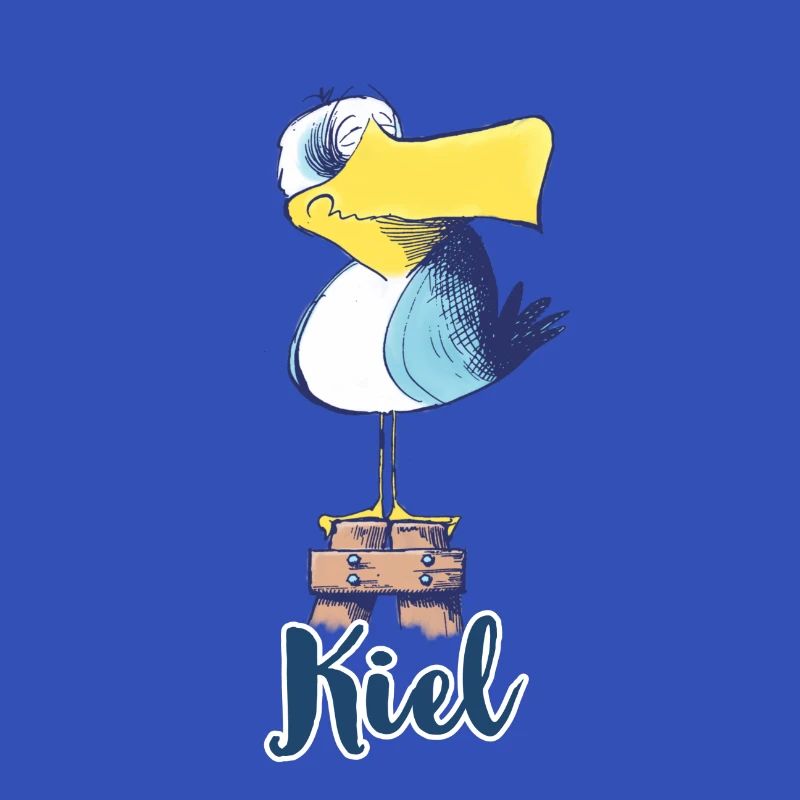 Freche Kiel Möwe