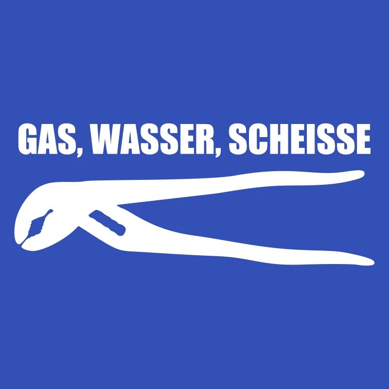 Gas Wasser Scheiße