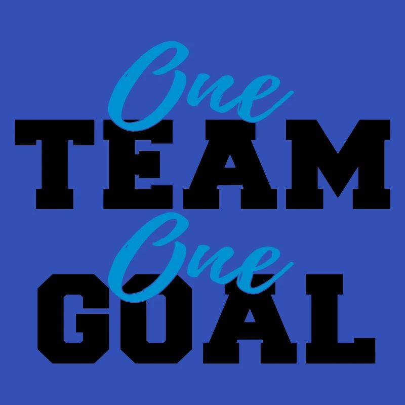 Objectif de travail d'équipe Sport Objectif d'équipe