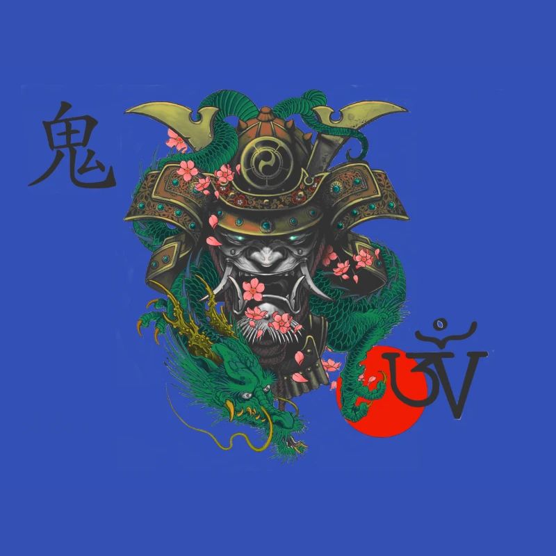 Dämon Kabuto Oni Drache