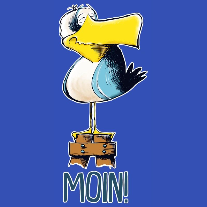 lustige Moin Moewe