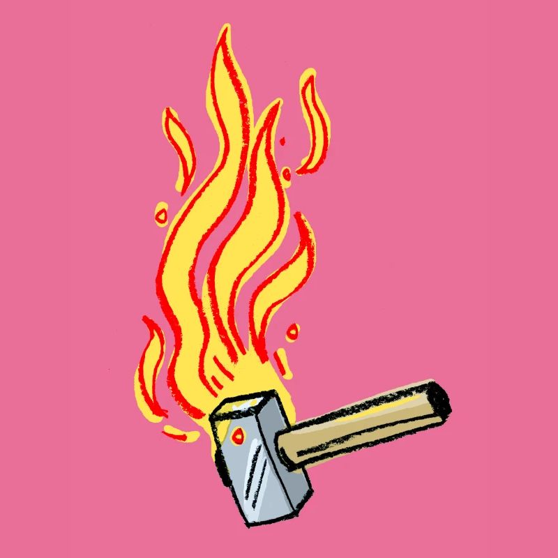 Flammenhammer Kraft