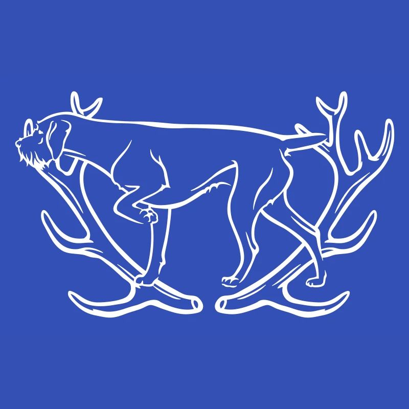 Deutsch Drahthaar - Geweih