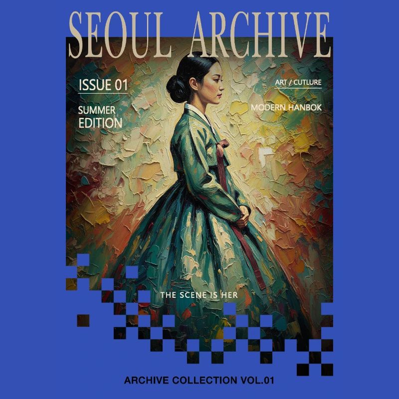 Archives de Séoul Hanbok Conception éditoriale