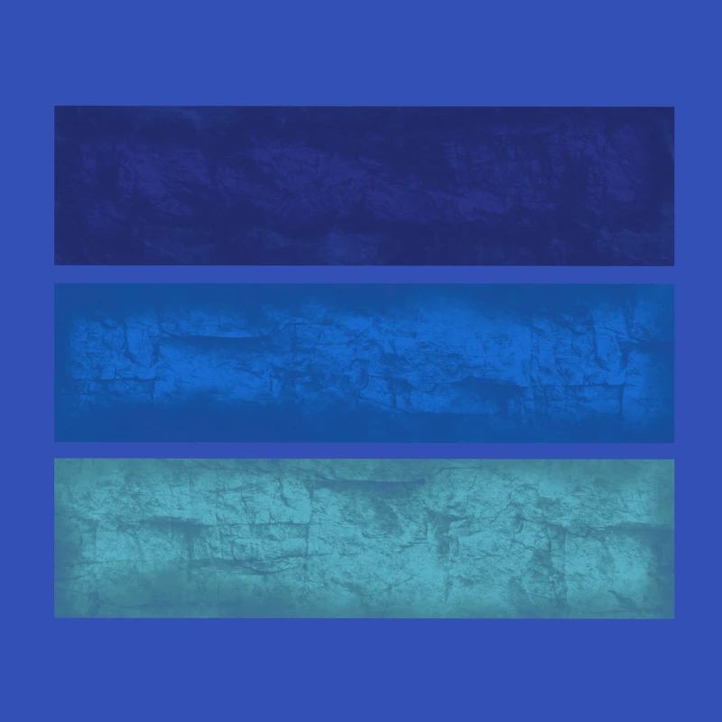 Blaue Rechtecke