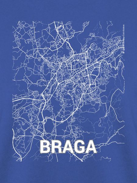 Braga Stadtplan und Straßen