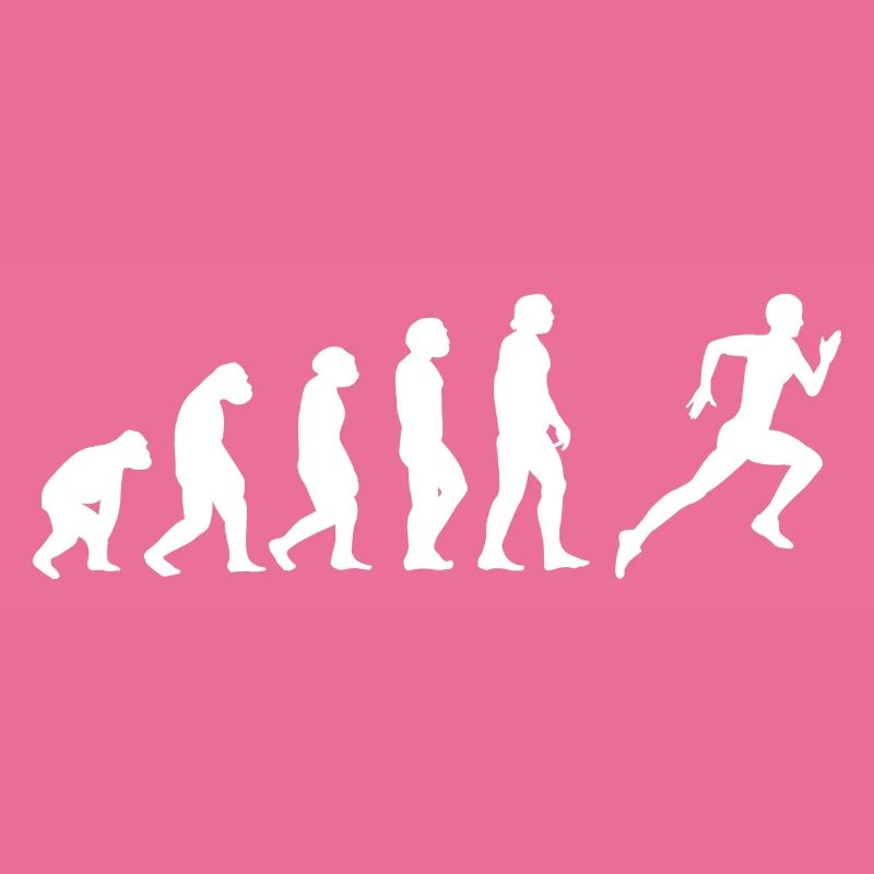 Evolution Marathonläufer