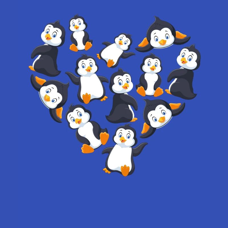 Herz Pinguin