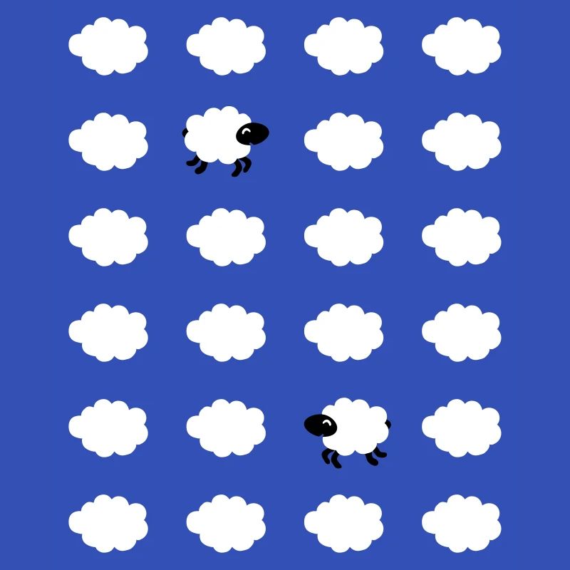 Schäfchenwolken Schafe