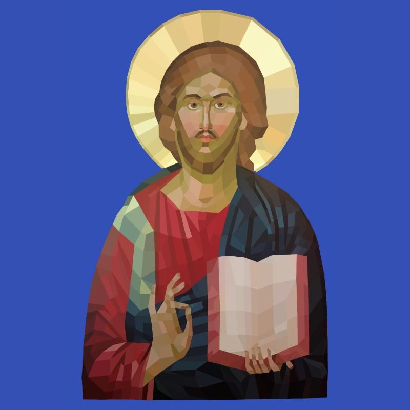Abstrakter Jesus