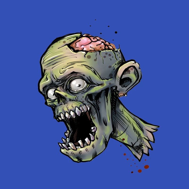 Zombie in einer Zombieapokalypse