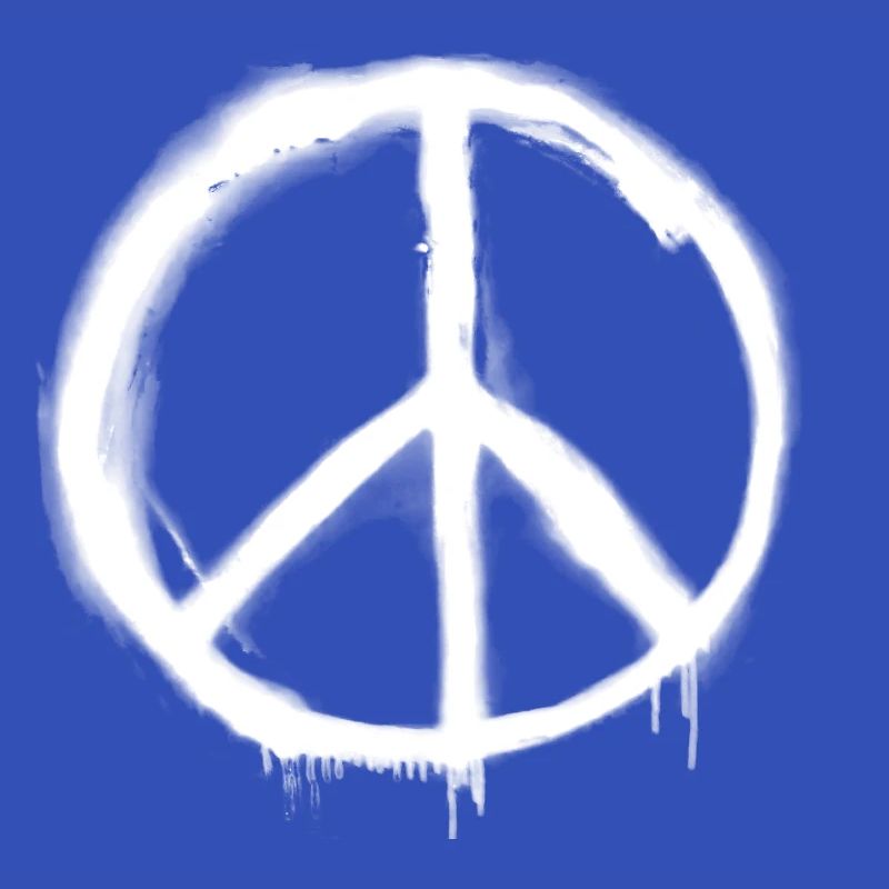 Peacezeichen Graffiti