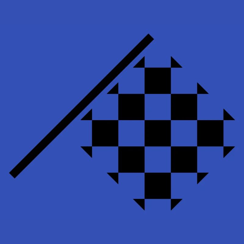 Zielflagge Abseits - anpassbar