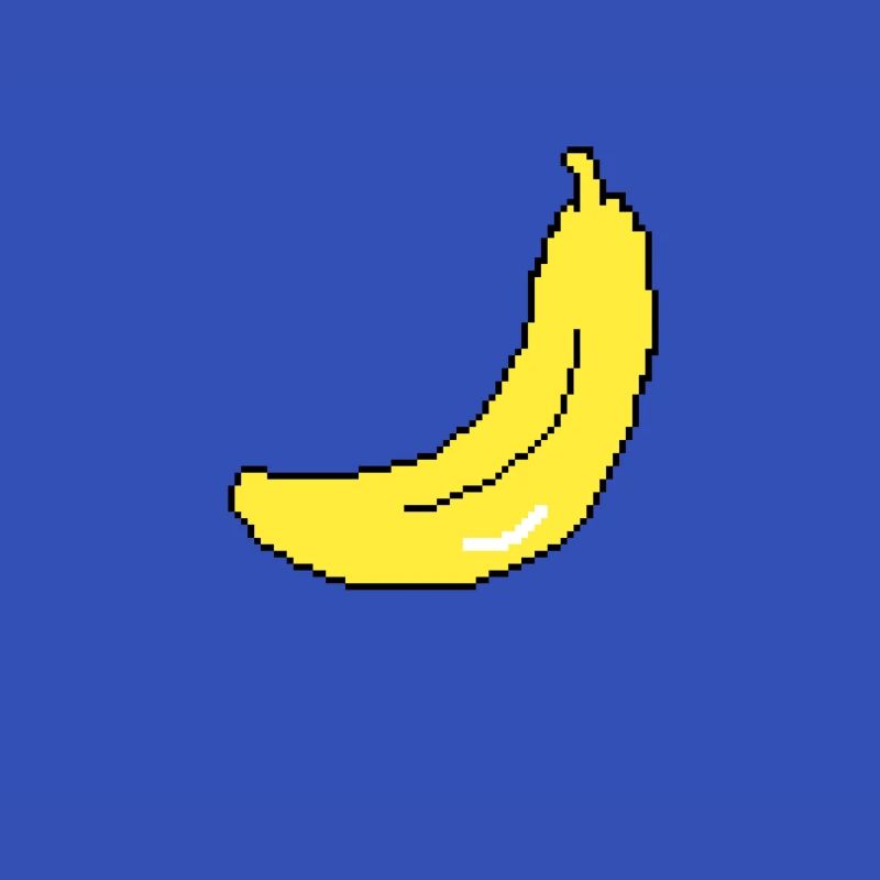 Banane Pixel Art | Unisex
