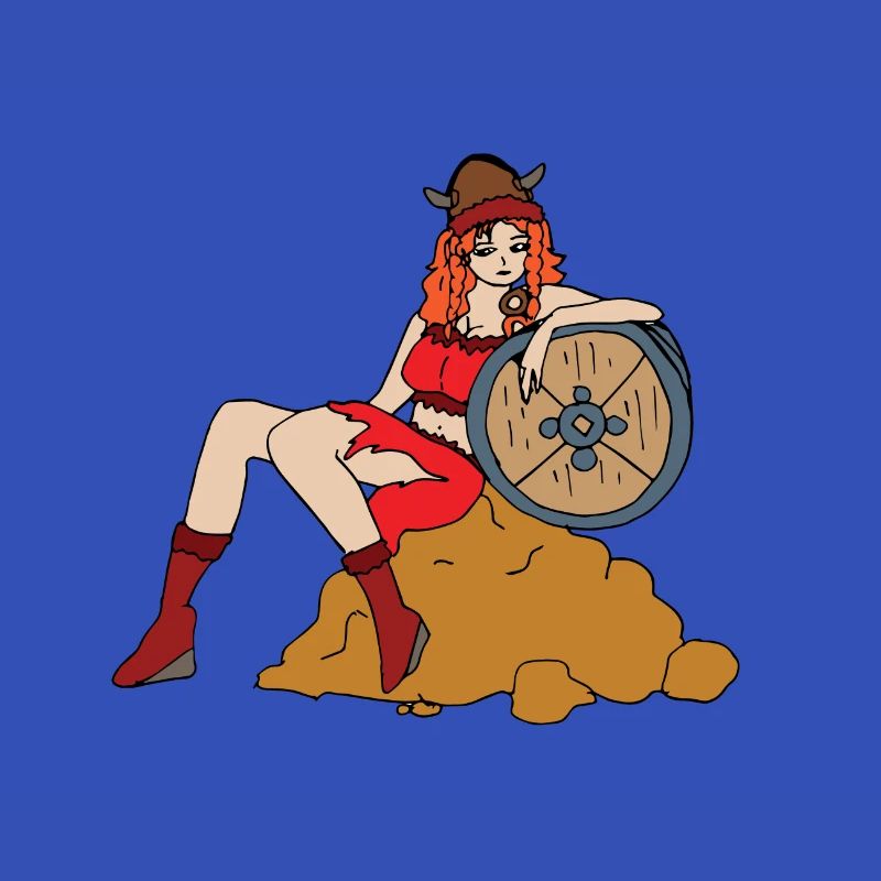 Wikinger Schildmaid Vikings