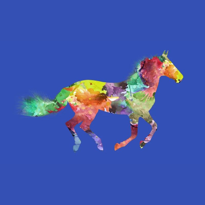 Rainbow Pferd