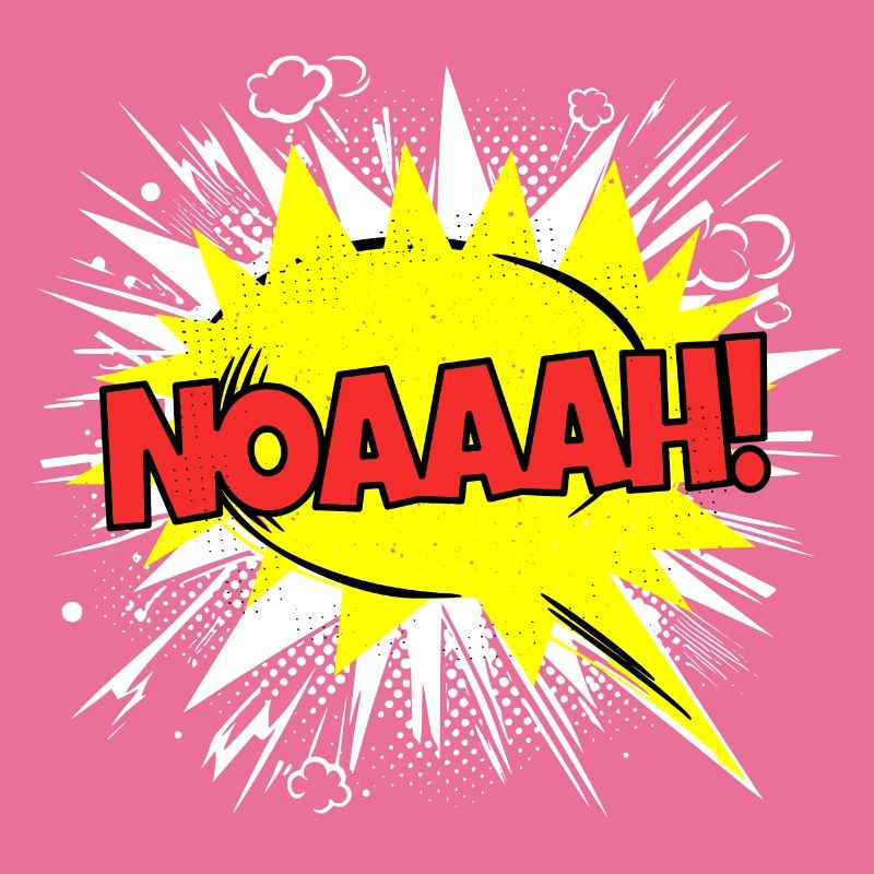 Noah Name Funny Speech Bubble Noaaah!