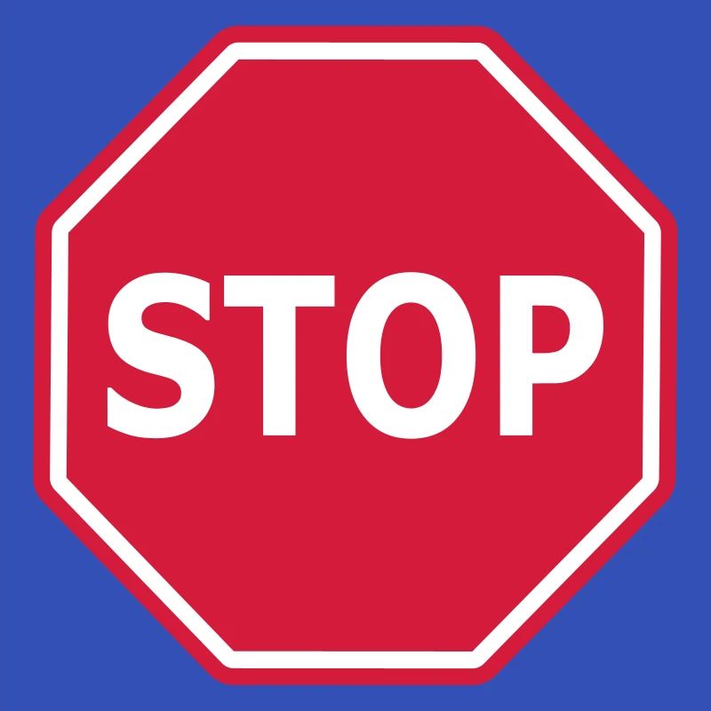 STOP Stoppschild Stopp