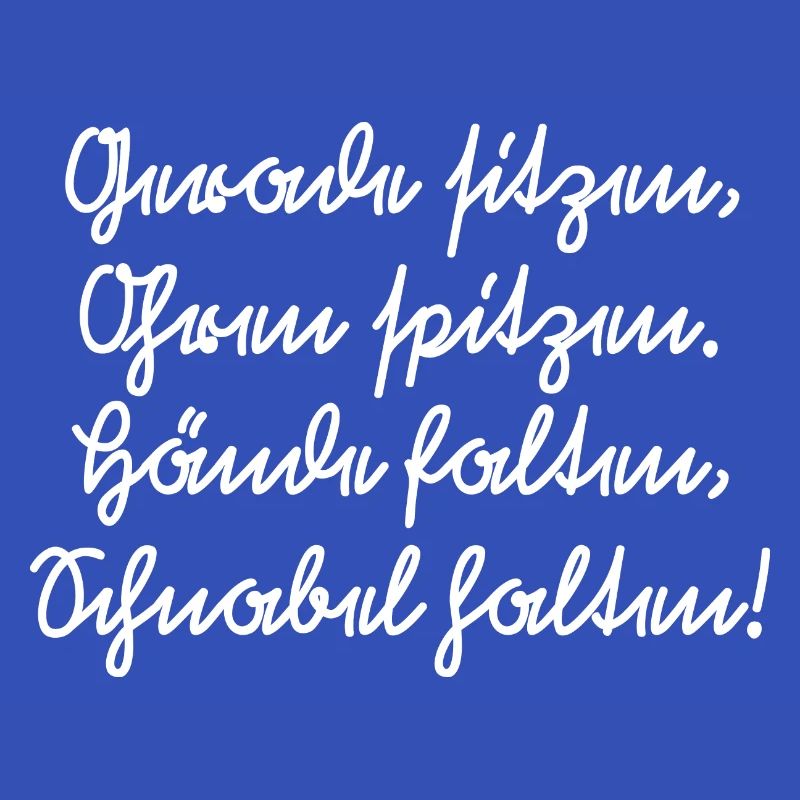 Class rules for the school in German script