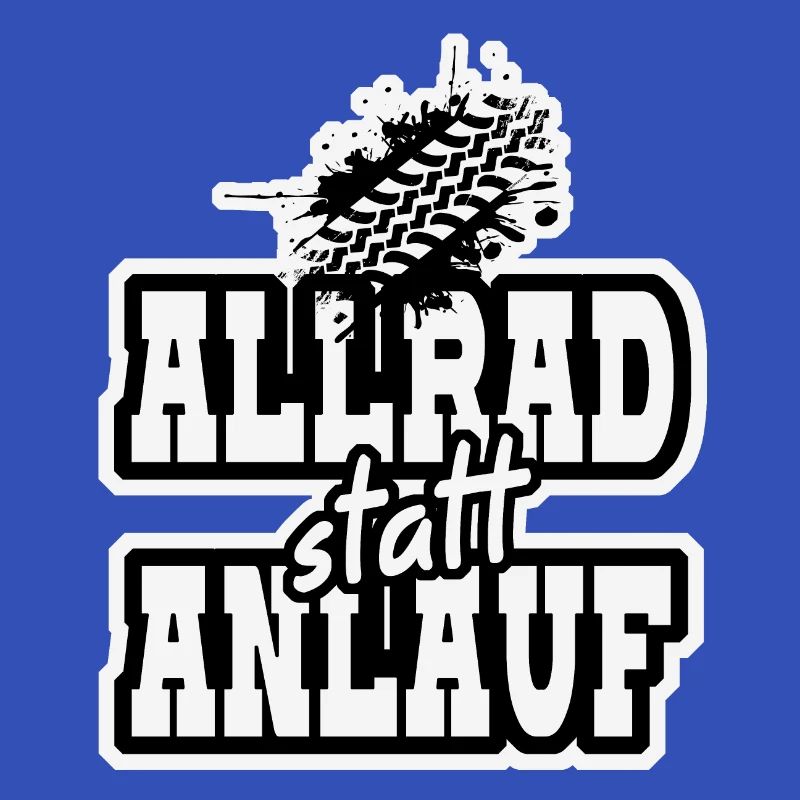 allrad statt anlauf
