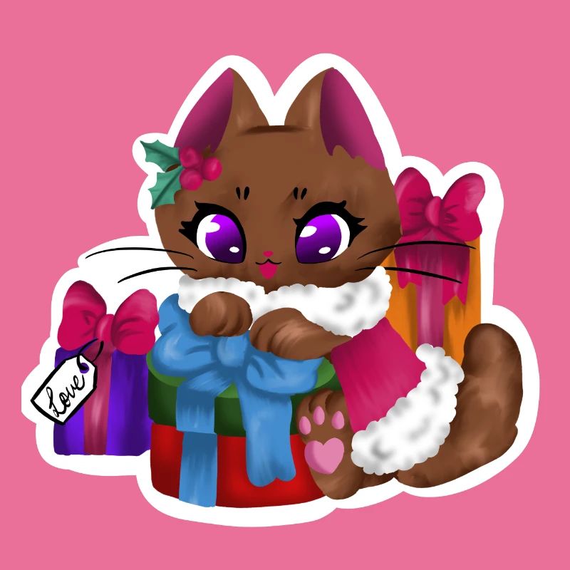 Chat🎁🐱 présent